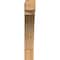 Ekena Millwork Thorton Block Smooth Bracket, Western Red Cedar, 5 1/2"W x 26"D x 34"H BKT06X26X34THR05SWR - alternate 4